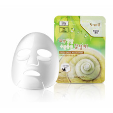 Тканевая маска   МУЦИН УЛИТКИ  Fresh Snail Mucus Mask Sheet  3W CLINIC